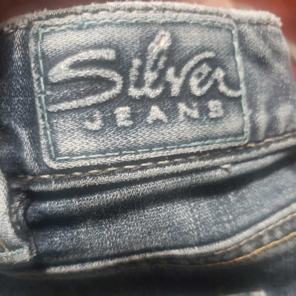 Ladies Silver Jeans Aiko Cropped/Capris Size 30 - Picture 7 of 13